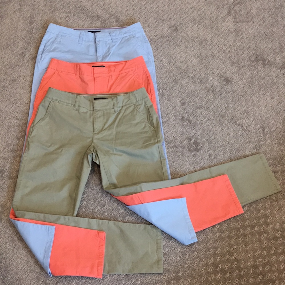 Tommy Hilfiger Hampton stretch slim chino pants.